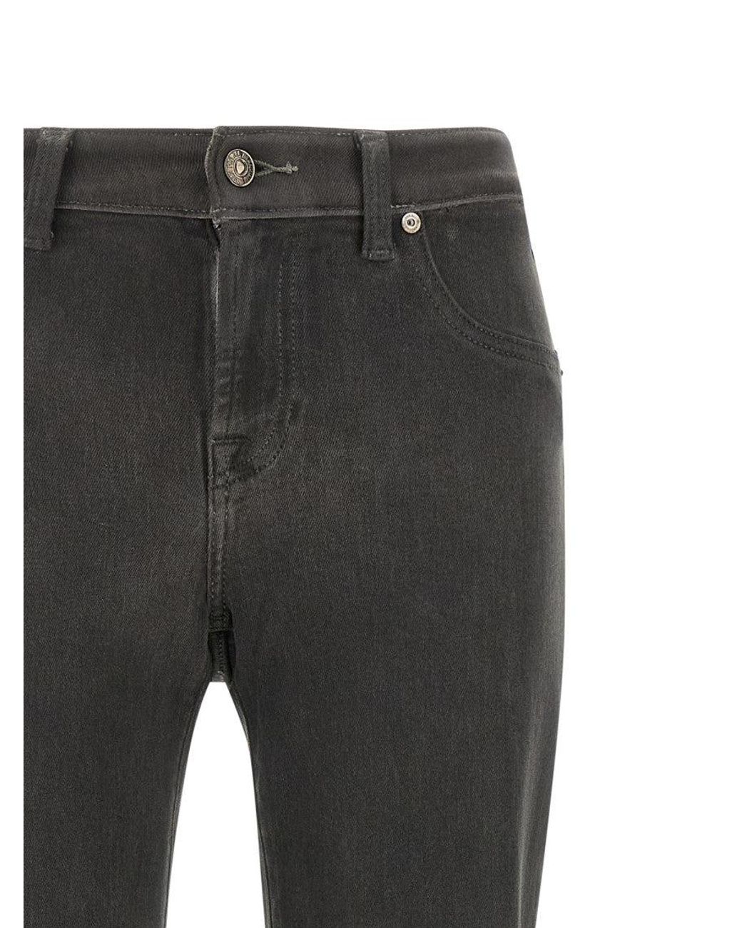 7 For All Mankind Gray Straigth 'Calie' Jeans