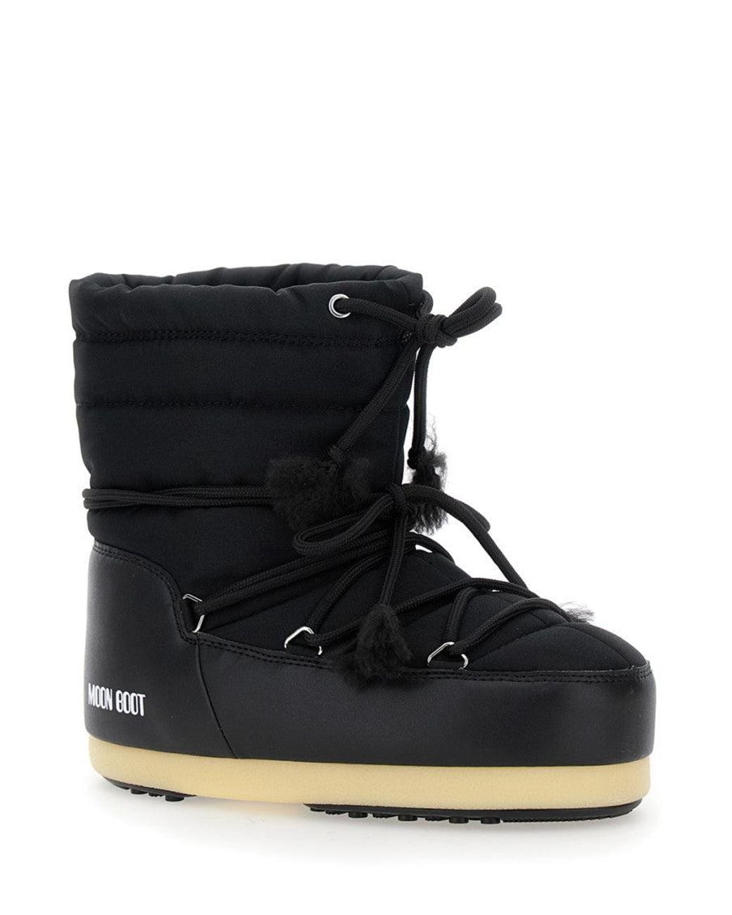 Moon Boot Black Classic Boots for men