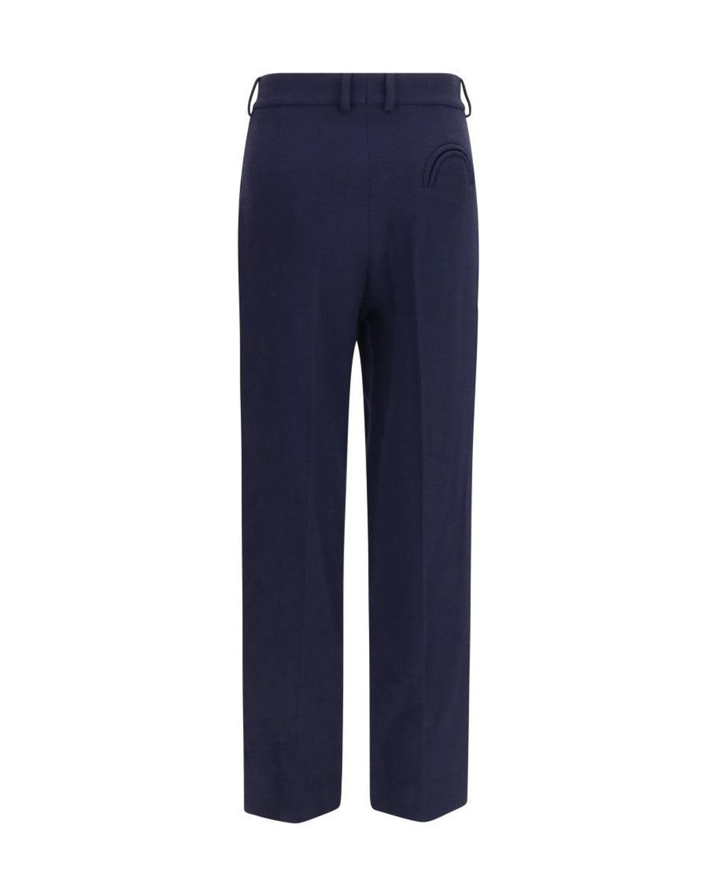 Blazé Milano Blue Blazè Milano Alcanara Fox Lightweight Wool Pants