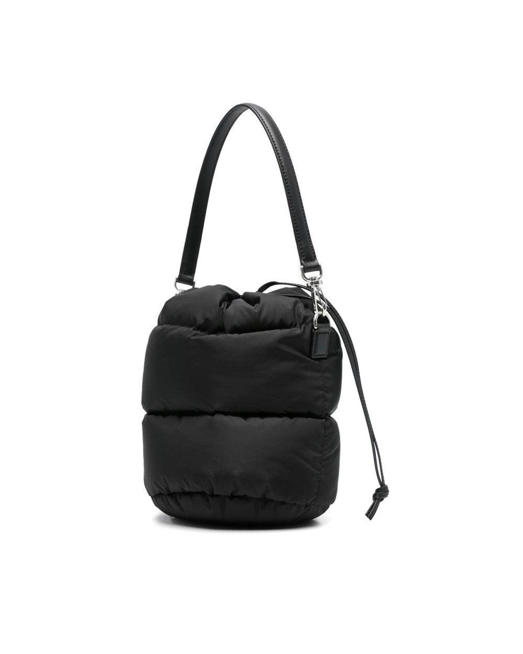 Moncler Black Caradoc Mini Bucket Bag