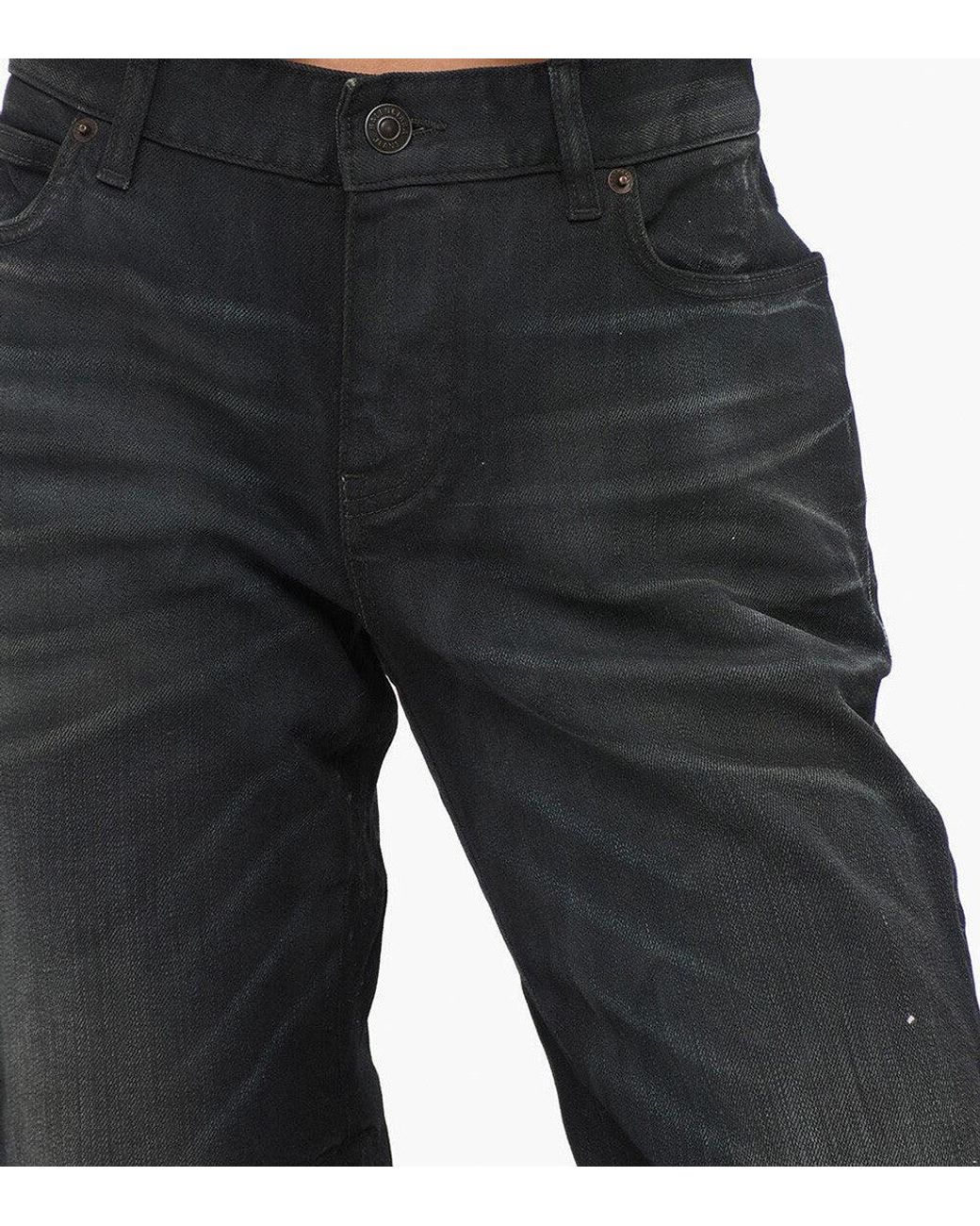 Balenciaga Blue Straight Capris Pants