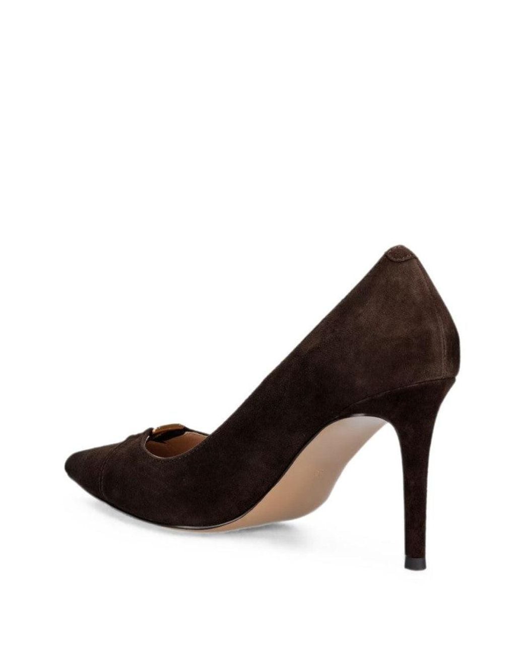 Twinset Brown Pointed-Toe Pumps