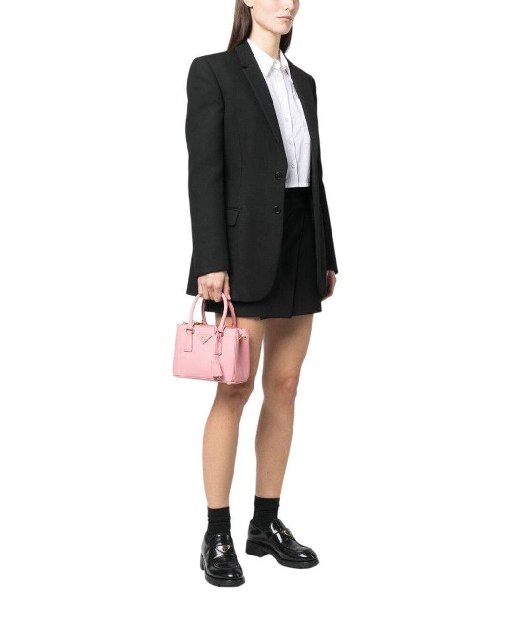 Prada Pink Galleria Mini Satchel