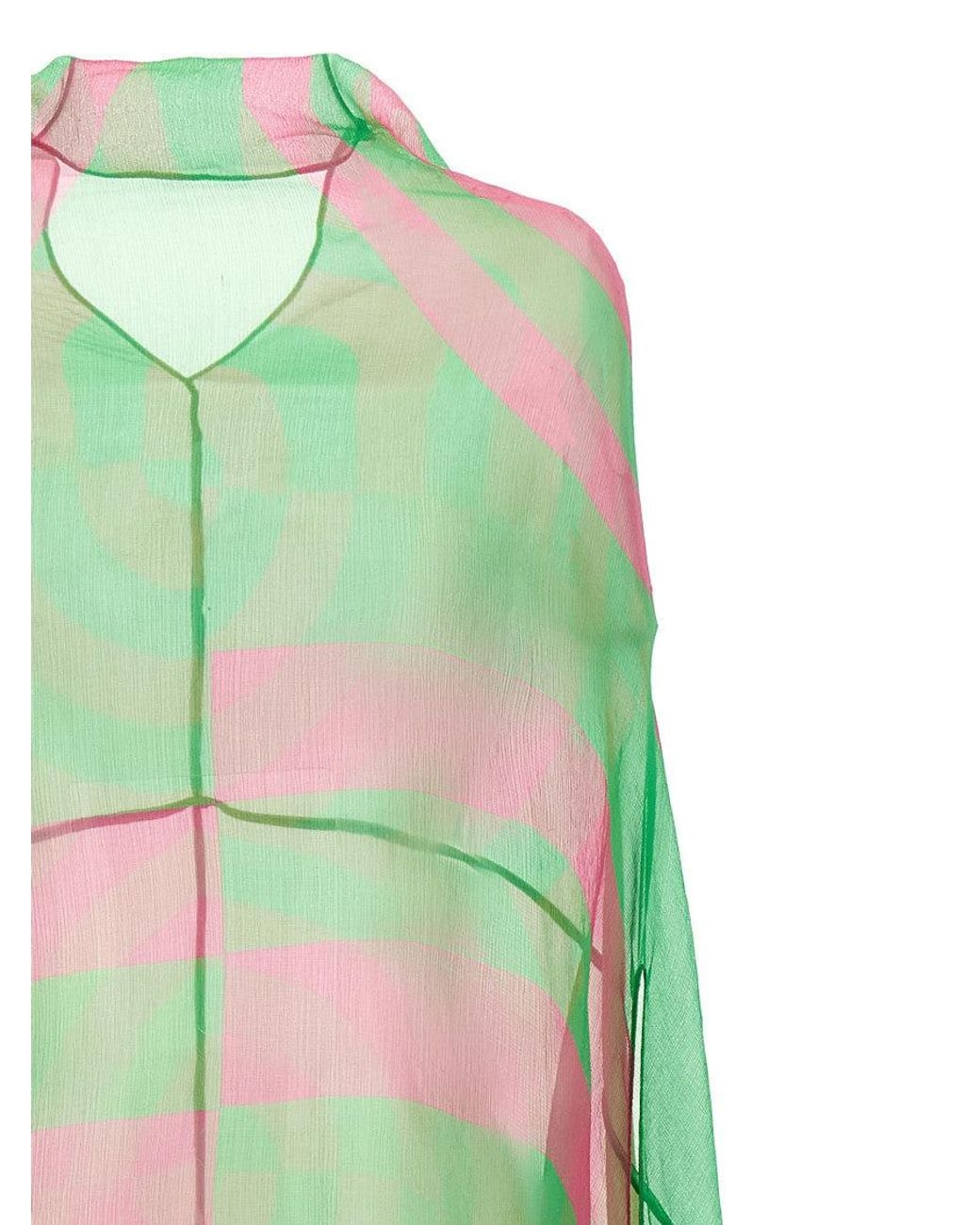 Dries Van Noten Green Dress