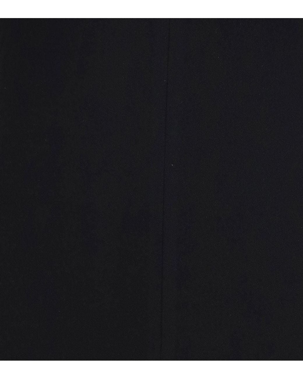 Jacquemus Black Scoop Neck Midi Dress