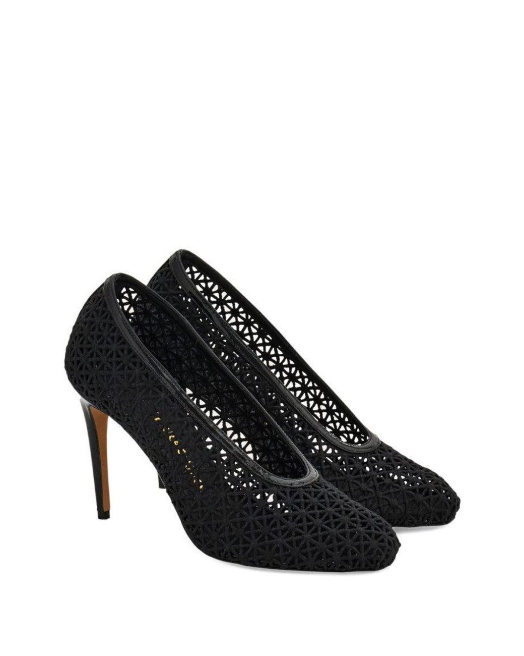 Ferragamo Black Slip-On Pumps