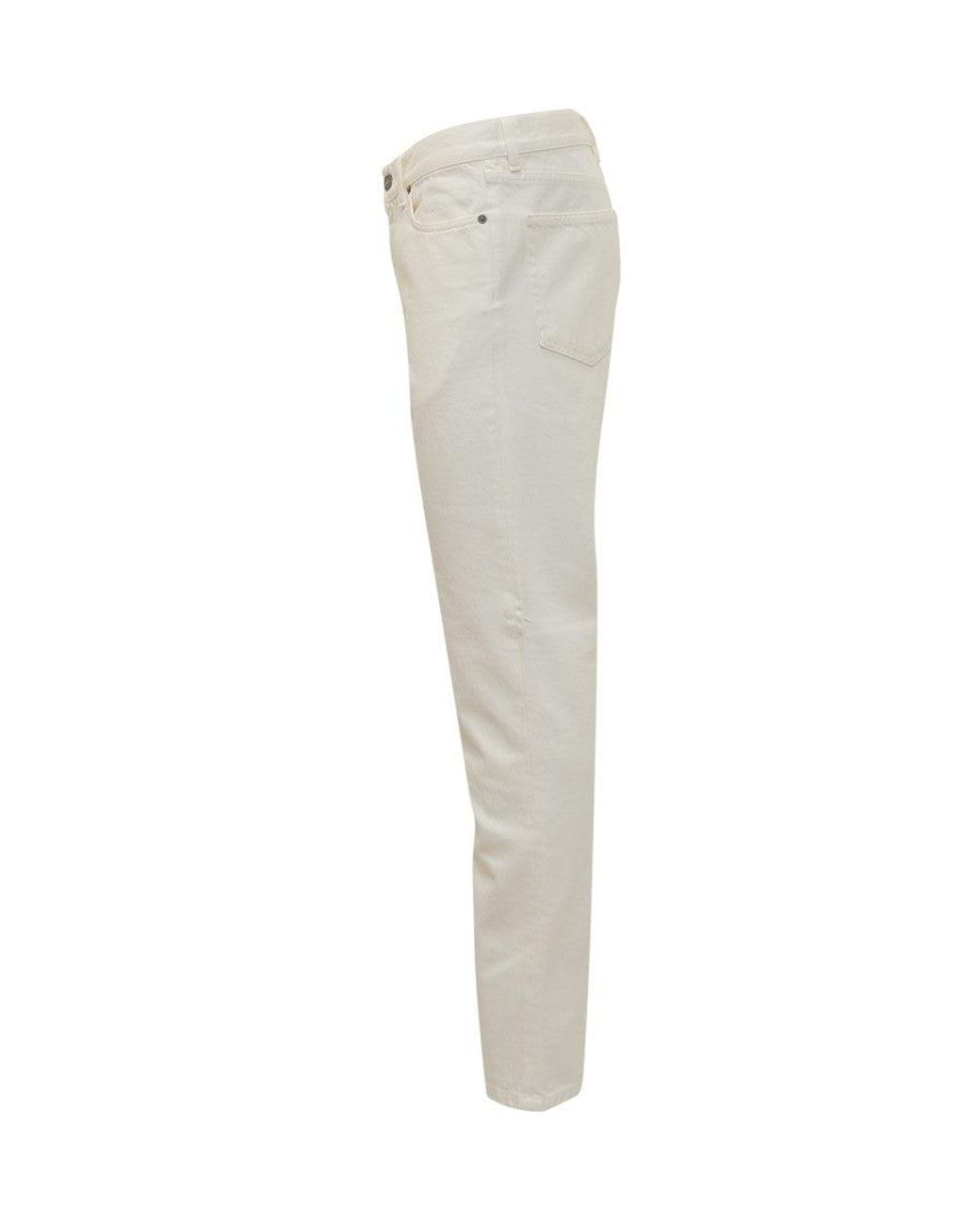 Zegna Gray Mid Rise Jeans for men