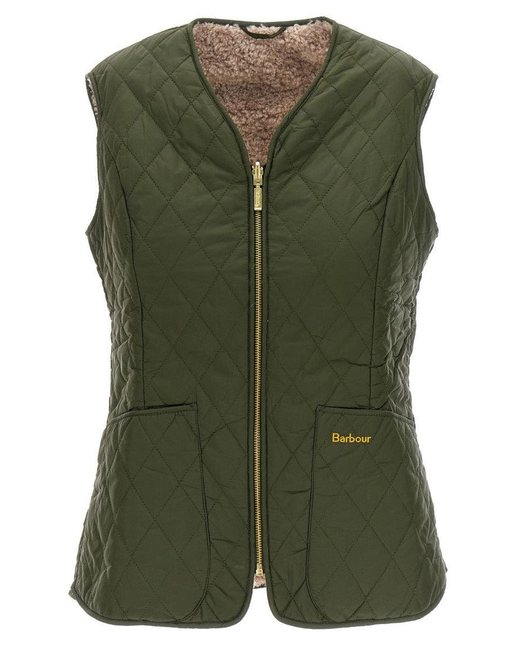 Barbour Green Embroidered Logo Jacket