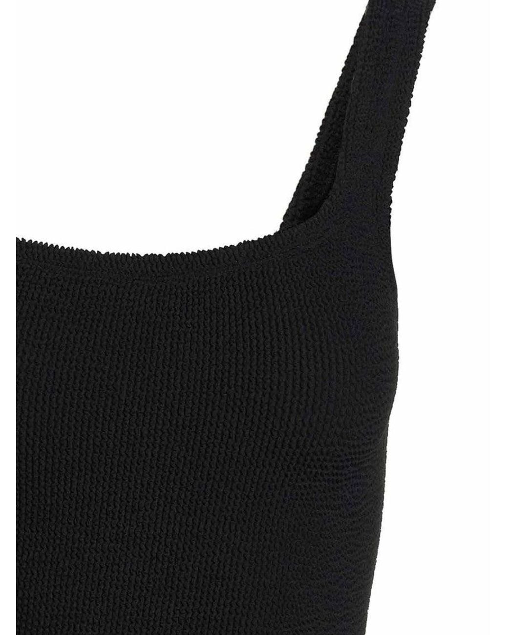 Hunza G Black Tank Dress