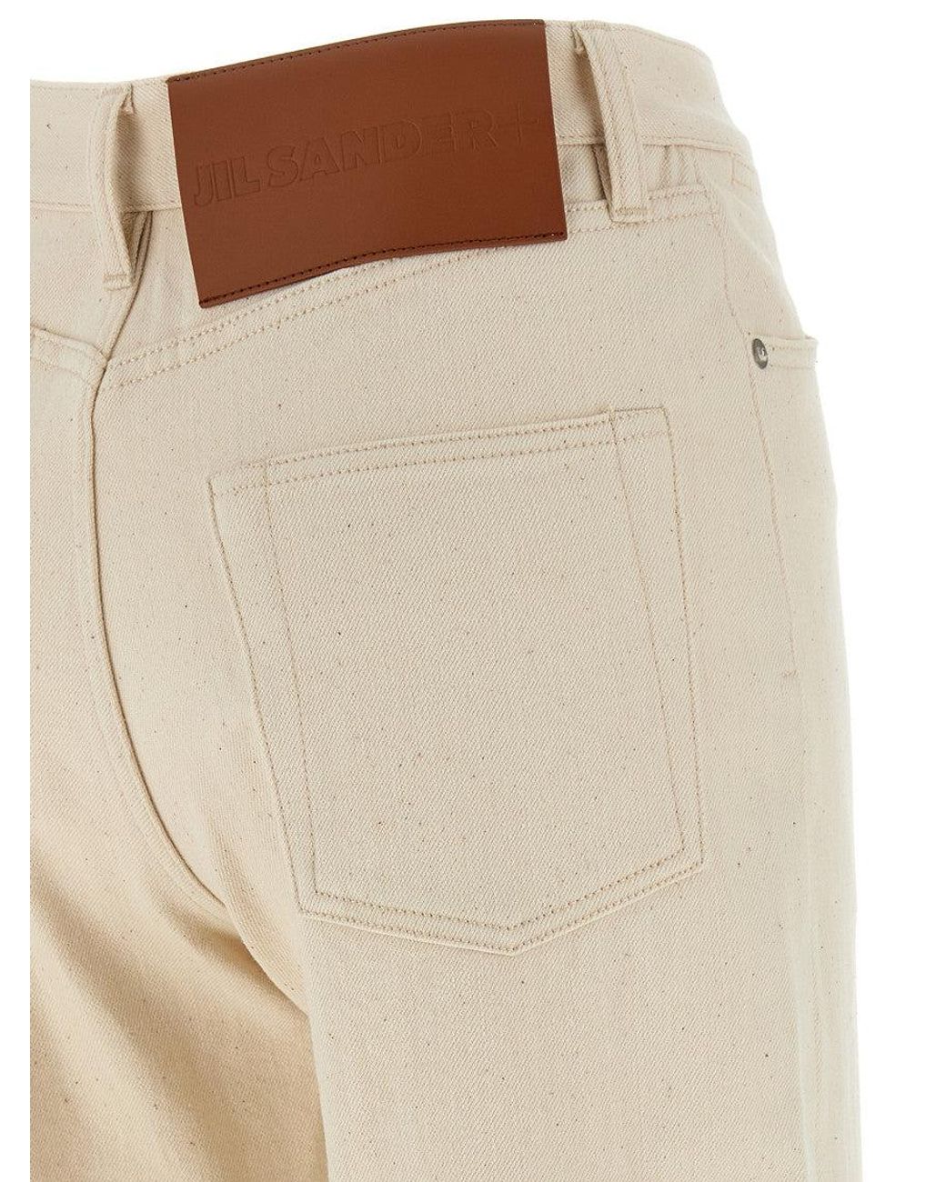 Jil Sander Natural Japanese Denim Jeans