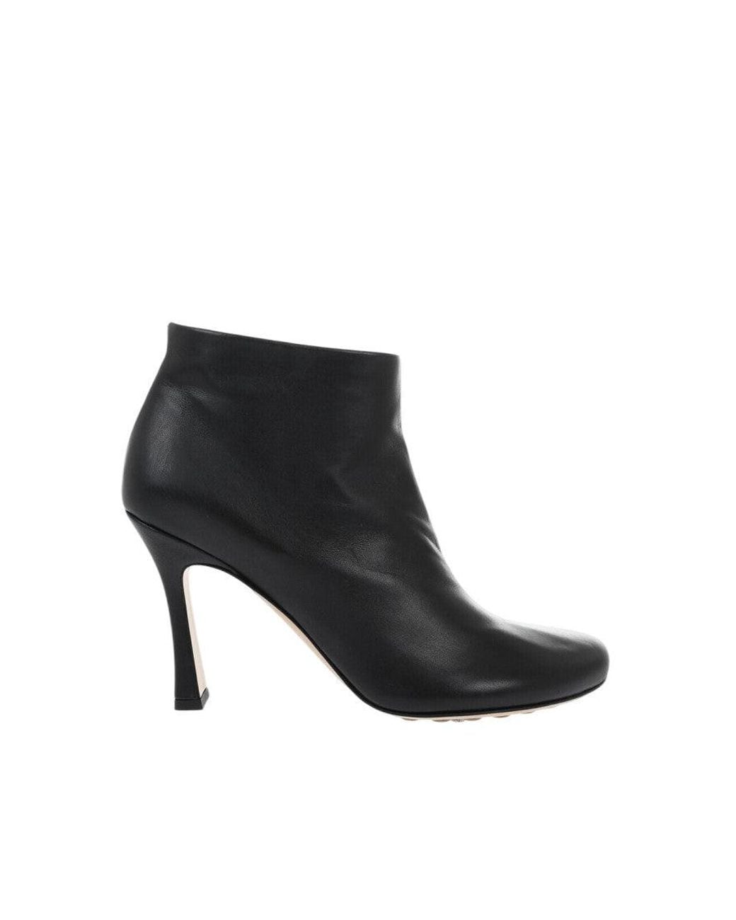 Bottega Veneta Black Solid Boots