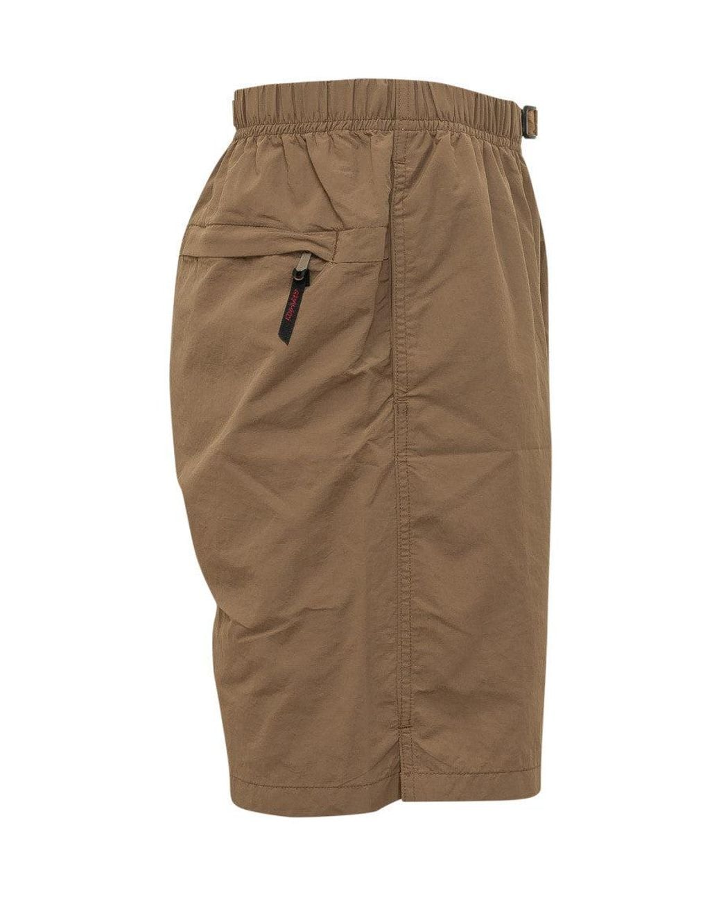 Gramicci Brown Logo Shorts for men
