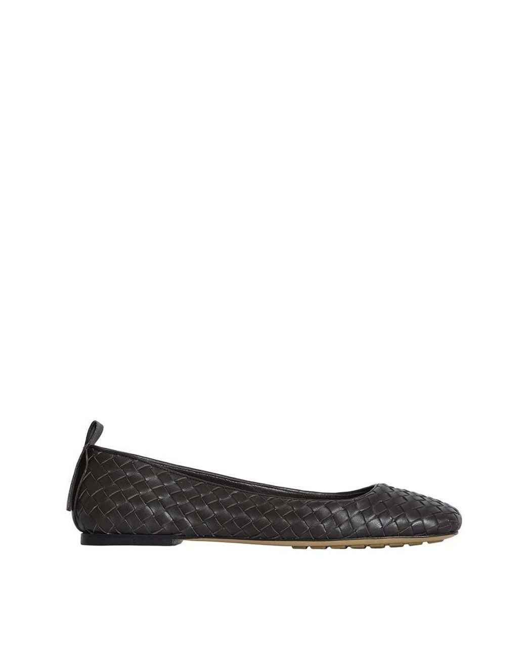 Bottega Veneta Black Charlotte Ballet Flats