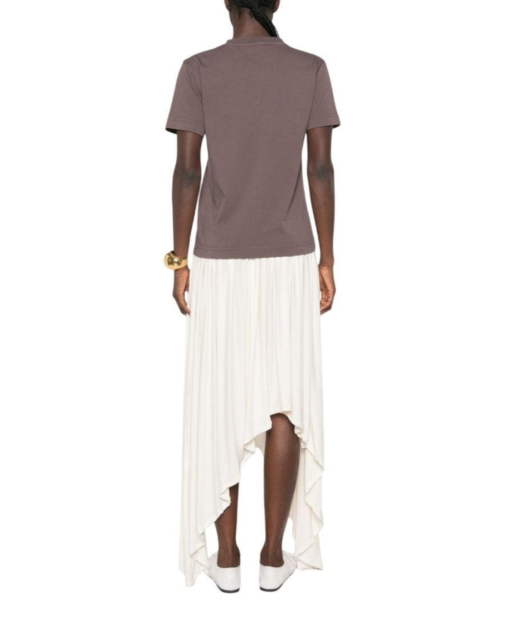 Jacquemus Brown Logo Crew Neck T-Shirt