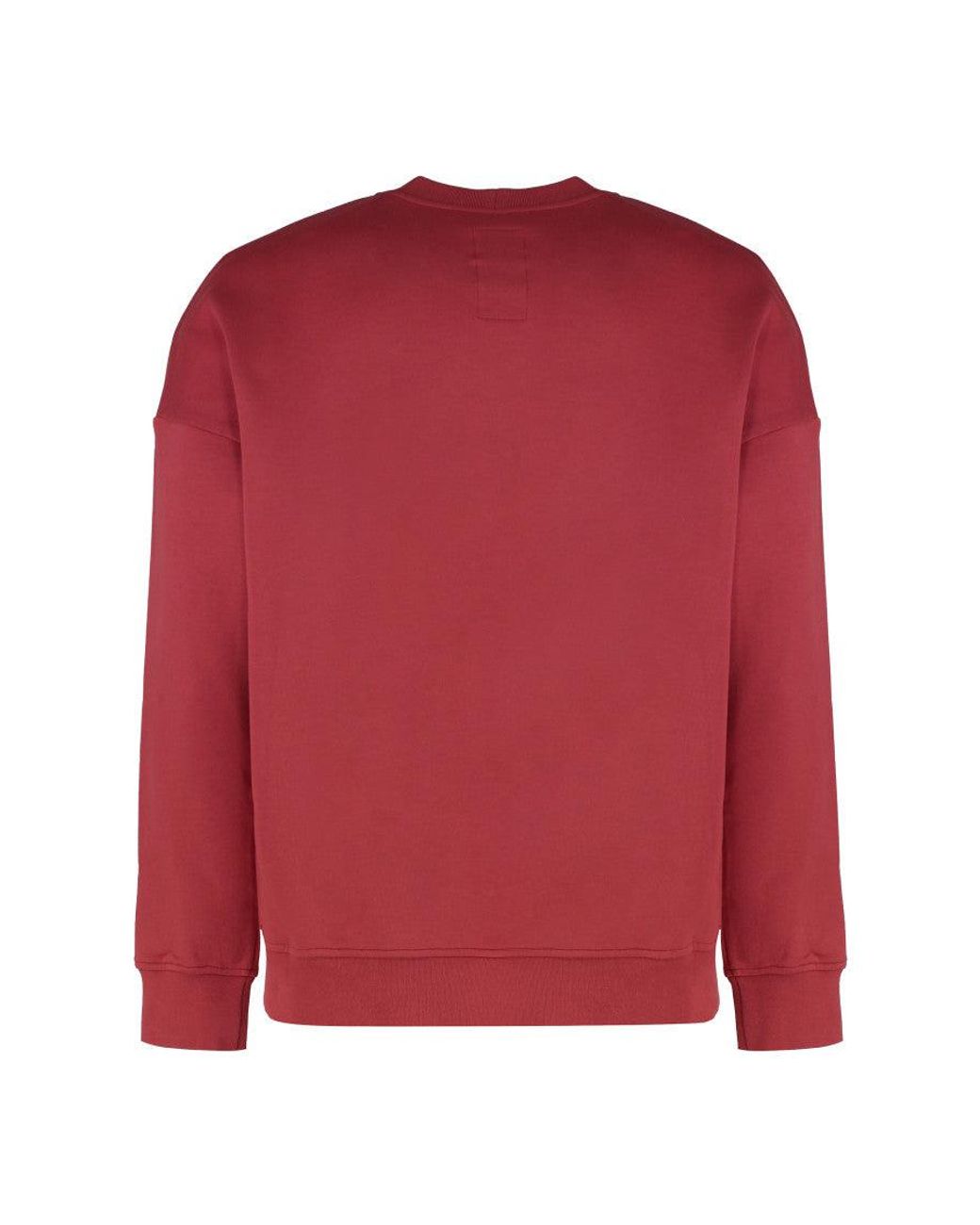 Rick Owens Red Crew Neck Sweatshirts for men