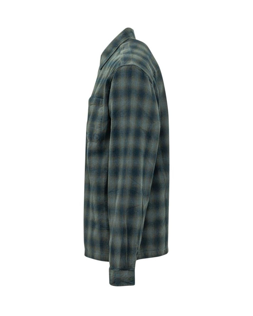 Represent Green Check Shirt for men