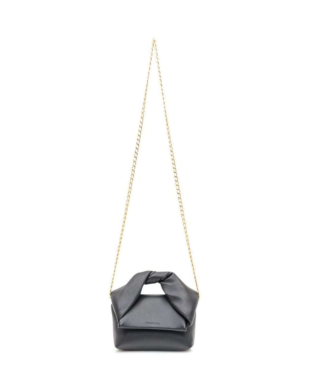 J.W. Anderson Black Twister Small Crossbody Bag