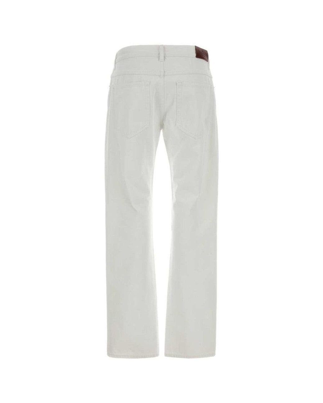 Gucci Gray Mid Rise Jeans for men