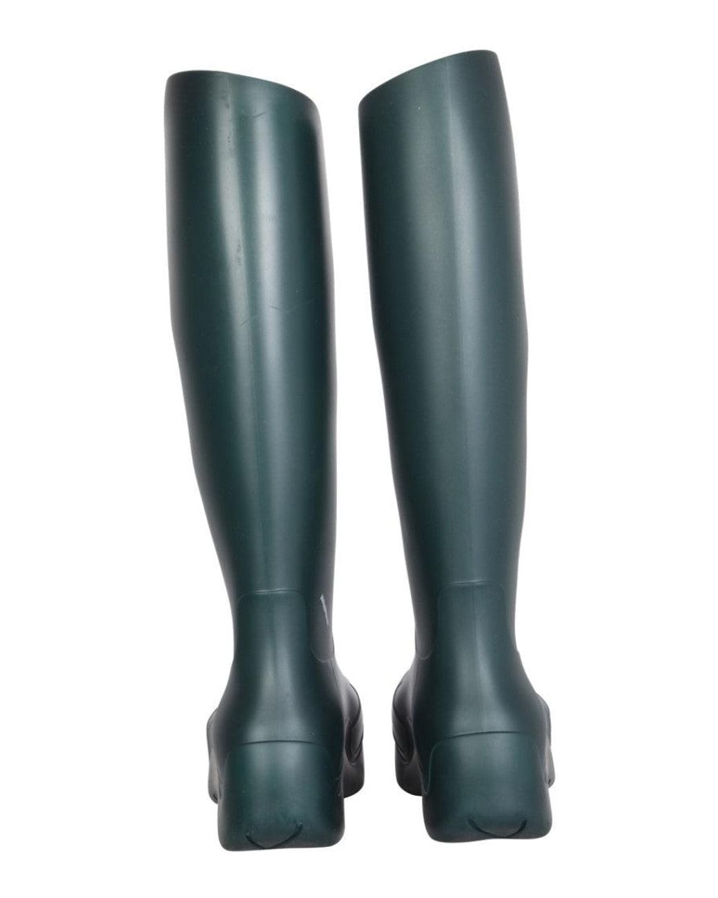 Bottega Veneta Green Puddle Boots
