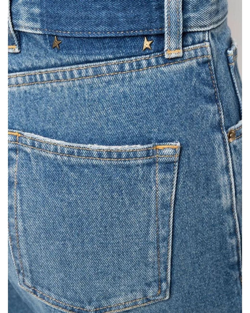 Golden Goose Deluxe Brand Blue Kim Wide-Leg Jeans