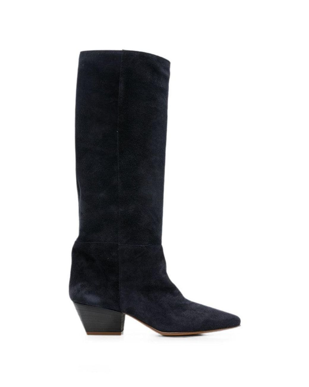 Forte_forte Blue Suede High Boots