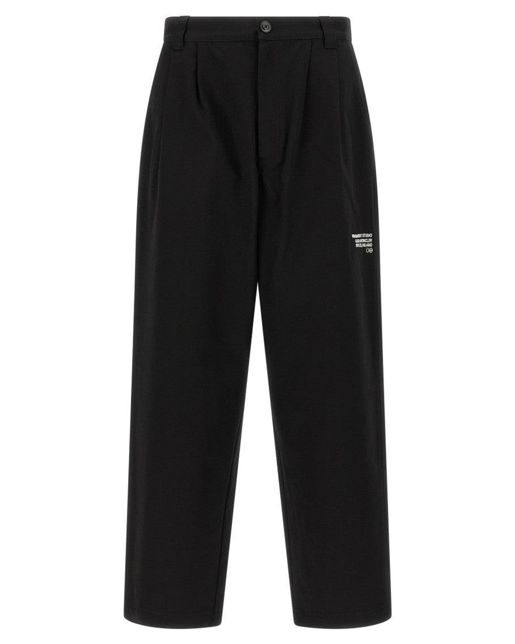 Moncler Genius Black Moncler X Fragment Pants for men