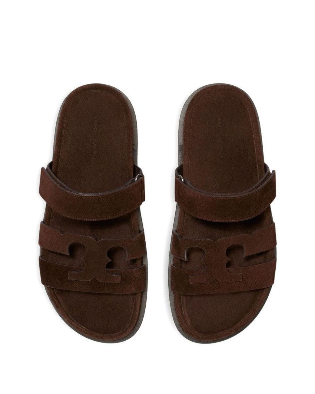 Tory Burch Brown Ines Sport Slide