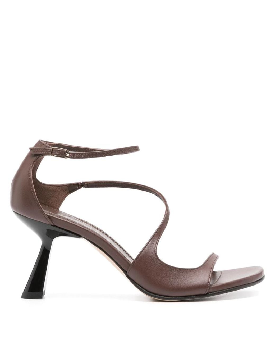 Souliers Martinez Pink Leather Heels