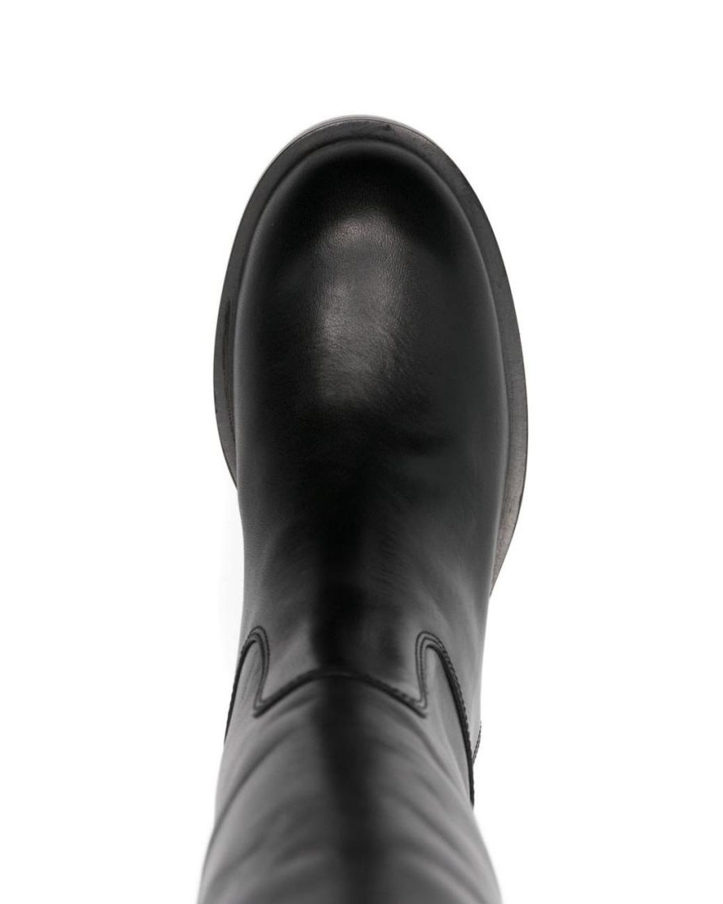 Paris Texas Black Flat Nappa Boots
