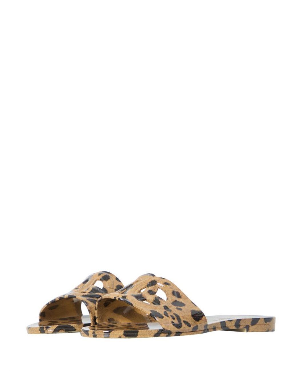Dolce & Gabbana Metallic Slip On Flats