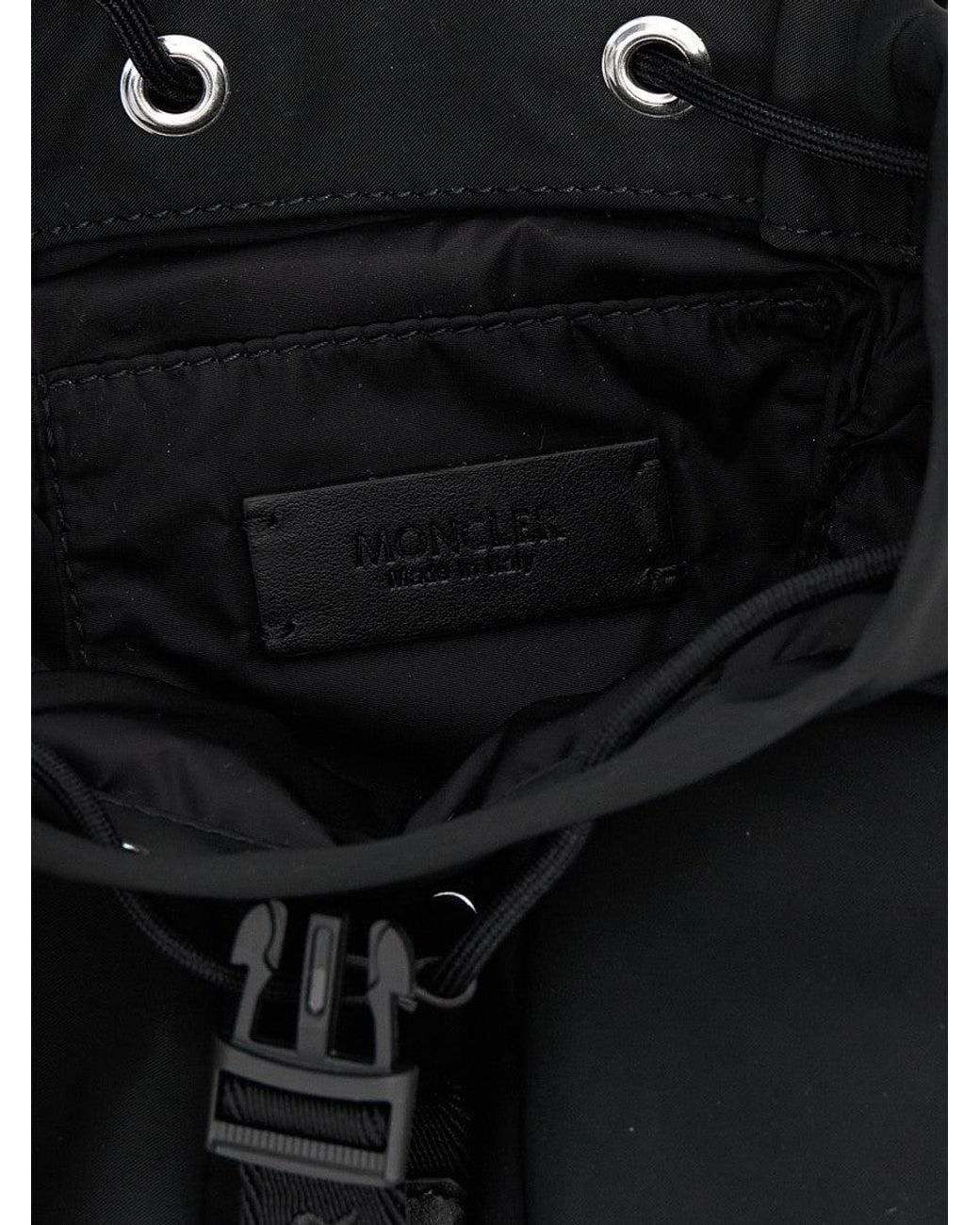 Moncler Black Trick Mini Crossbody Bag