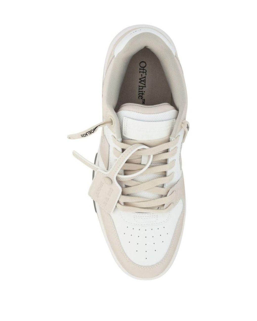 Off-White c/o Virgil Abloh White Color Block Sneakers for men