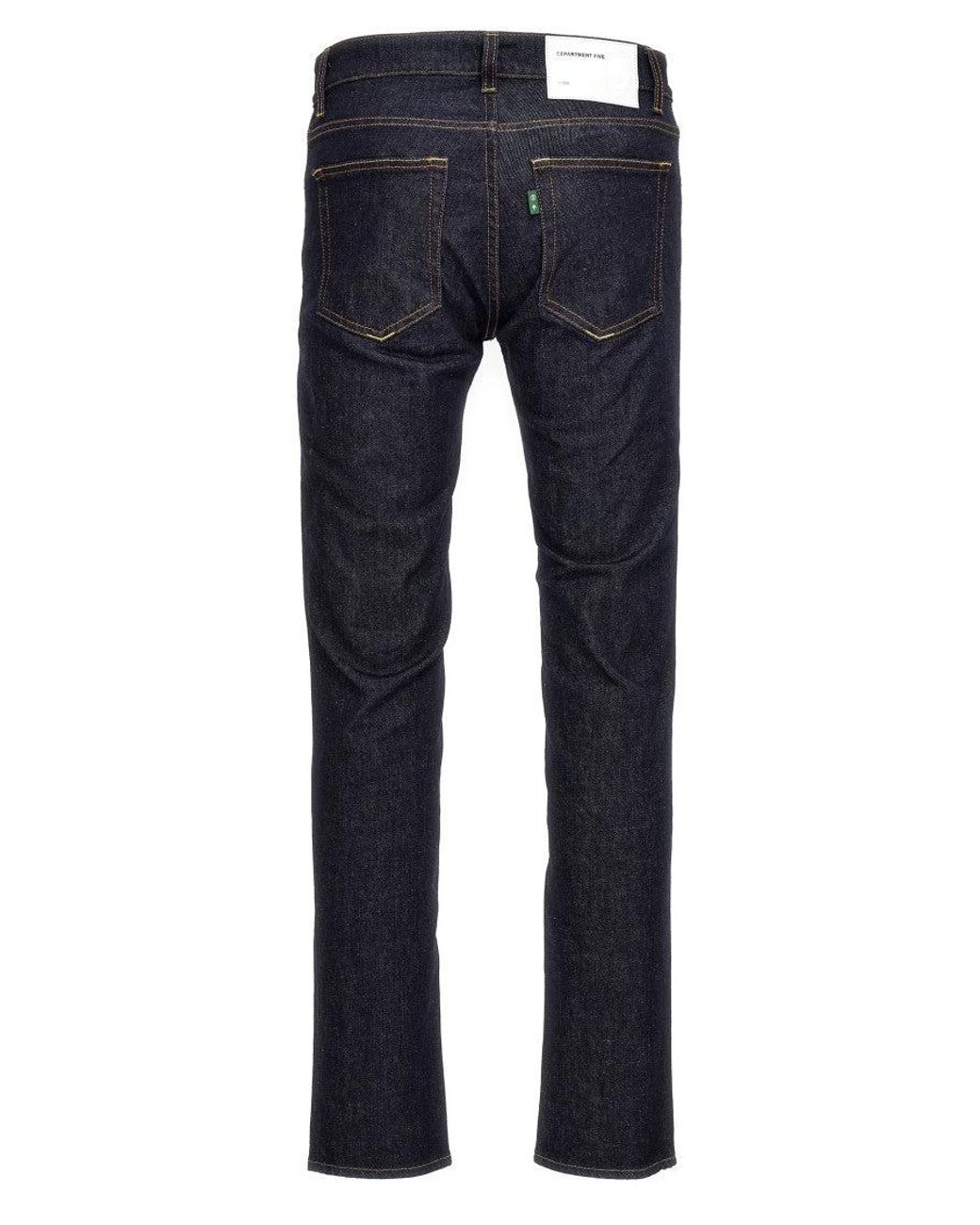 Department 5 Blue Denim Jeans for men