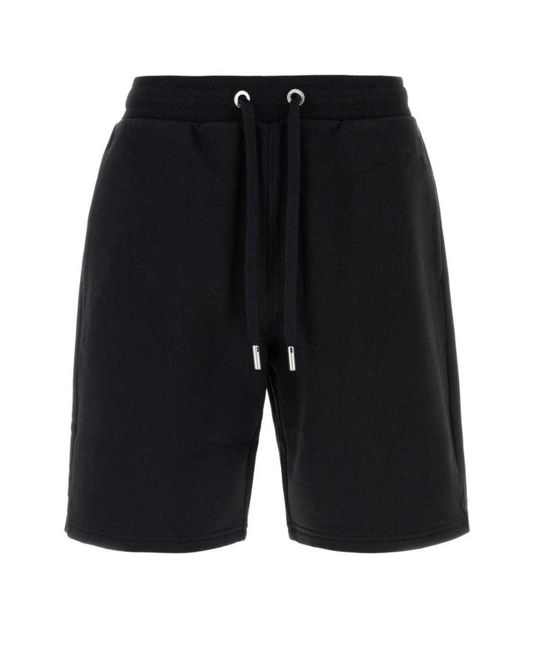 AMI Black Drawstring Shorts for men