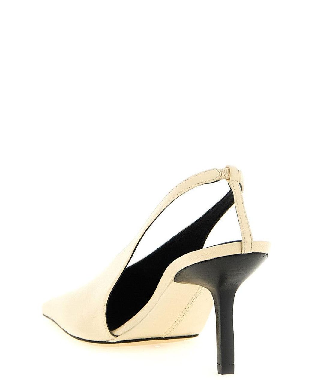 ARMARIUM Natural Slingback Pumps