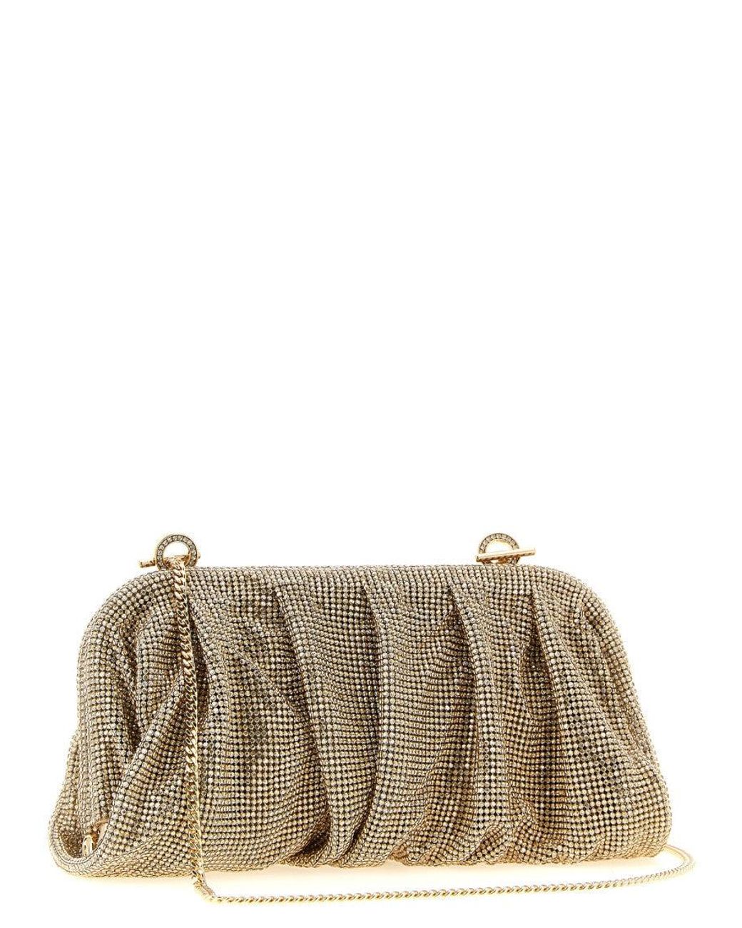 Benedetta Bruzziches Gray Tone Venus Clutch