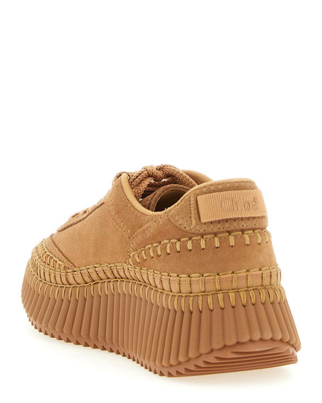 Chloé Brown Nama Sneakers