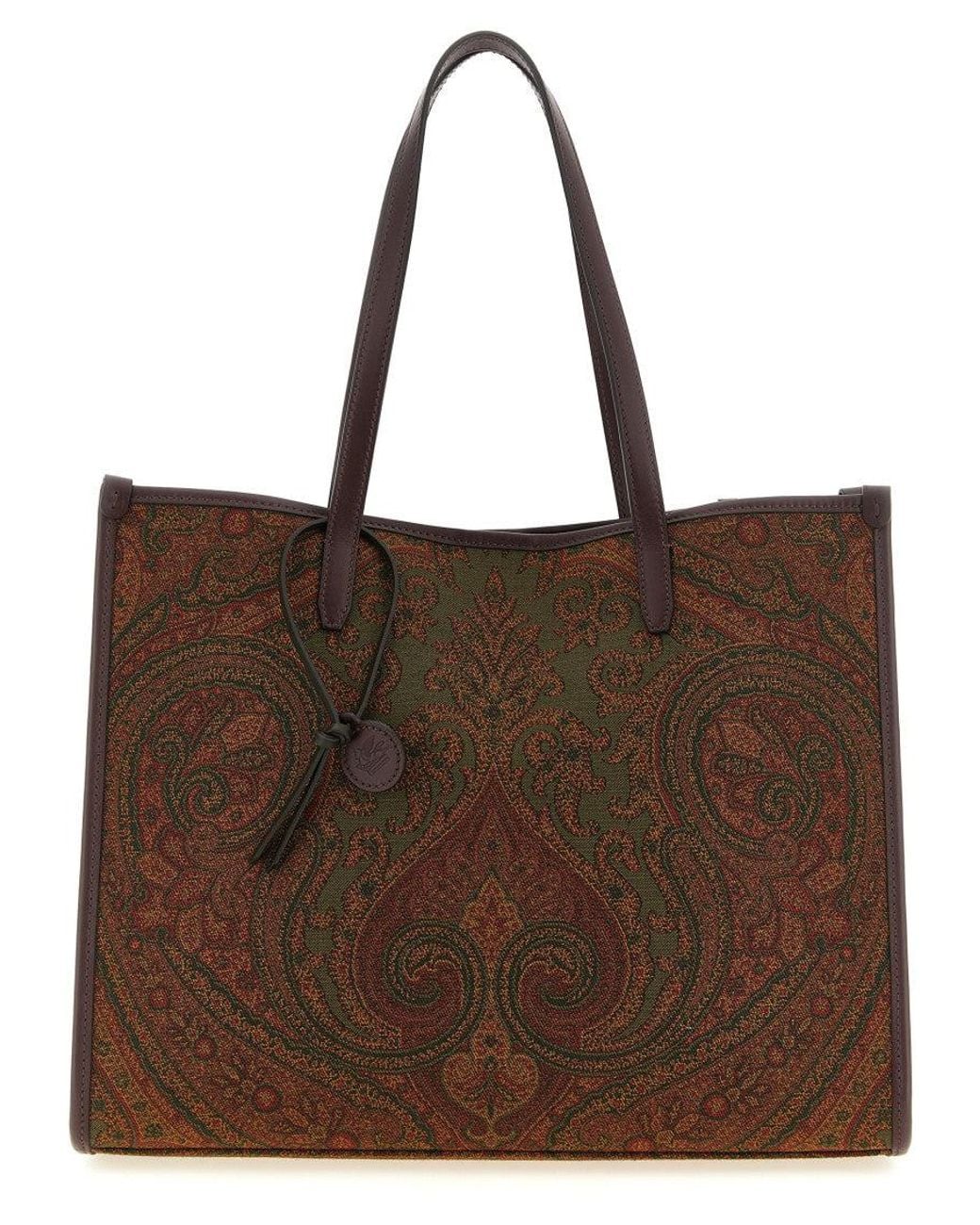 Etro Brown Love Trotter Large Tote