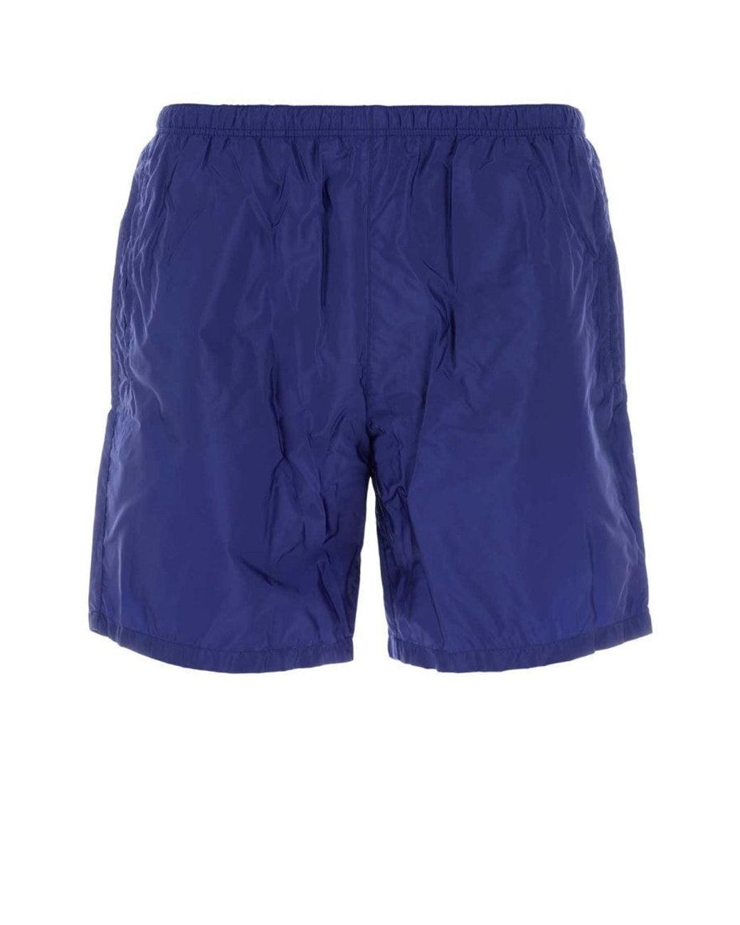 Prada Blue Re-Nylon Swimming Shorts for men