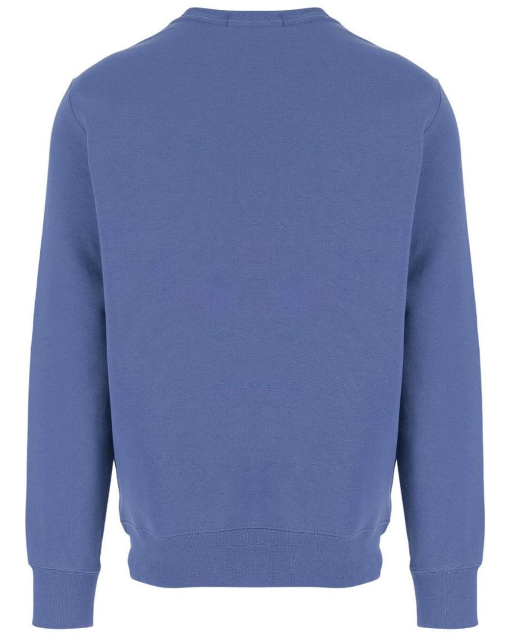 Polo Ralph Lauren Blue Graphic Print Sweatshirt for men