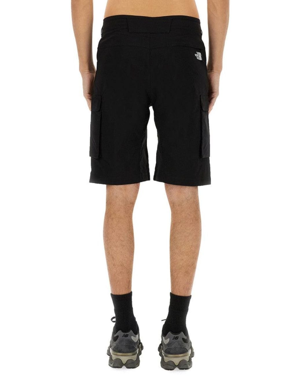 The North Face Black Solid Shorts for men