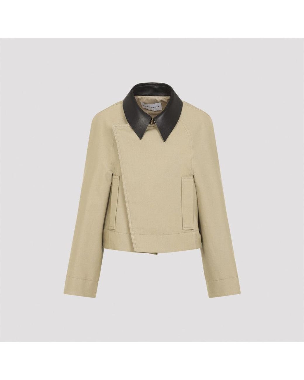 Givenchy Natural Cotton Caban Jacket