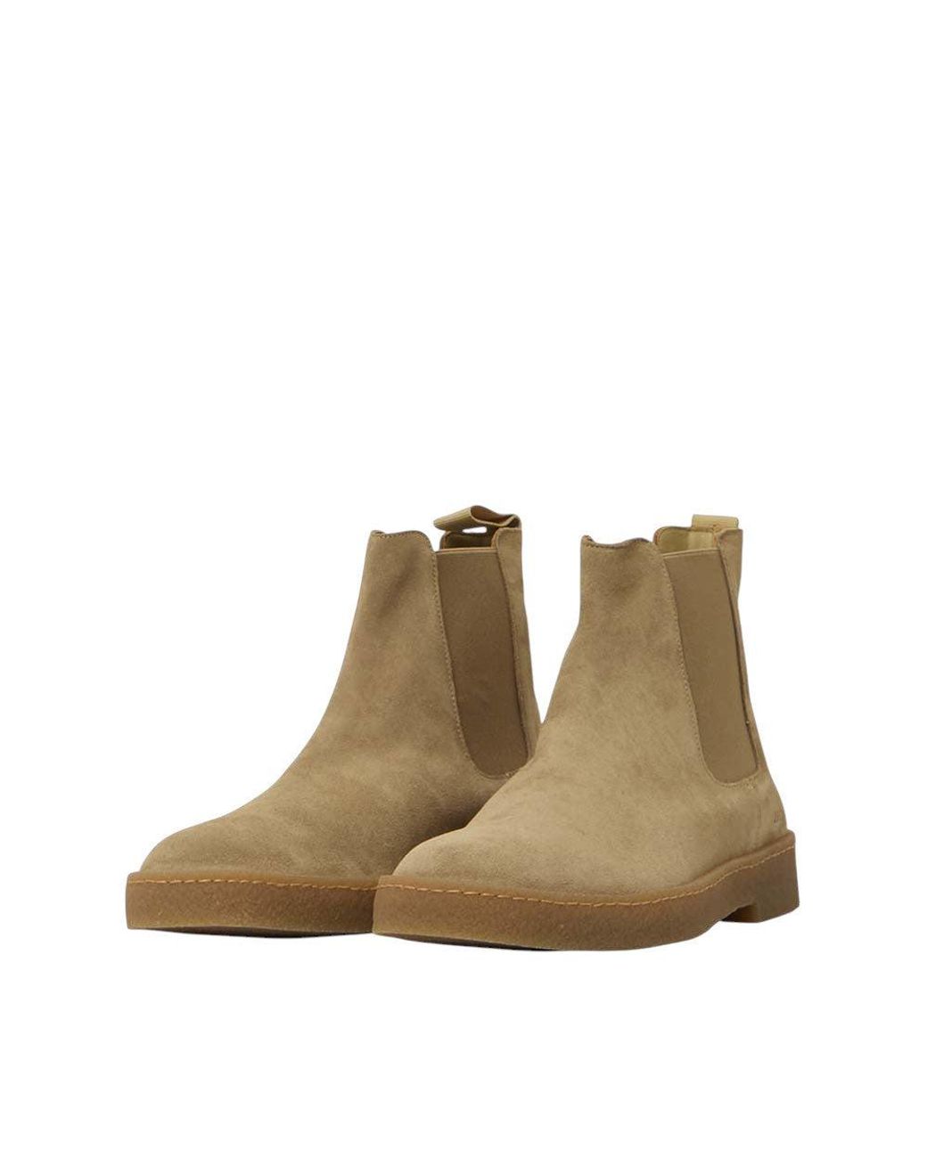 Common Projects Brown Suede Boots for men