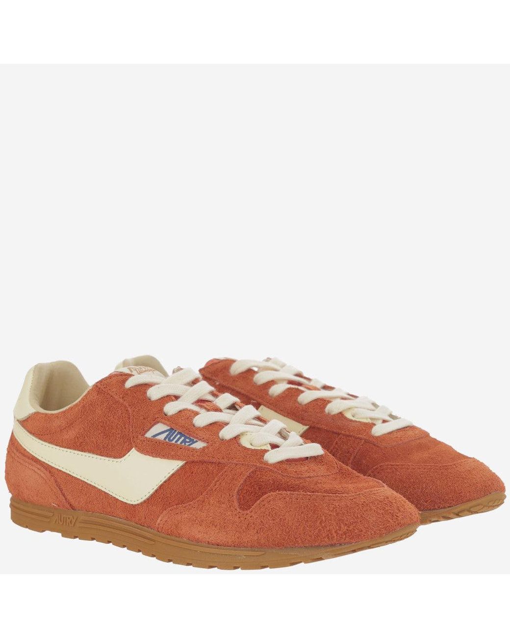 Autry Brown Windspin Sneakers for men