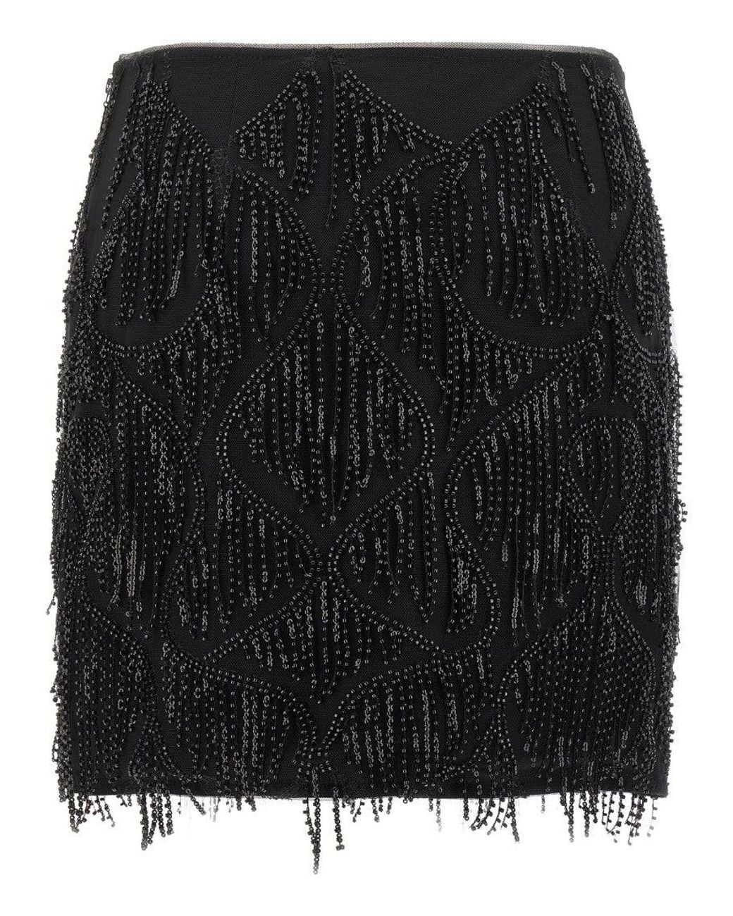 ROTATE BIRGER CHRISTENSEN Black Skirt