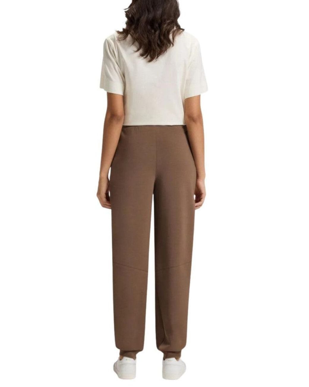 Boss Brown Relax-Fit Pants
