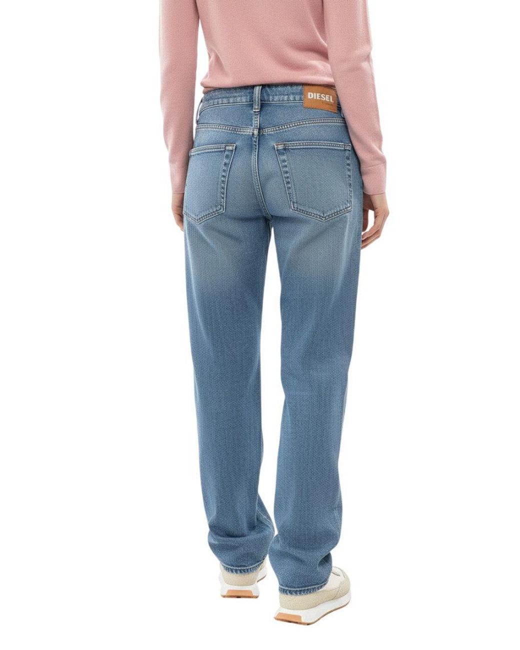 DIESEL Blue Low Rise Jeans