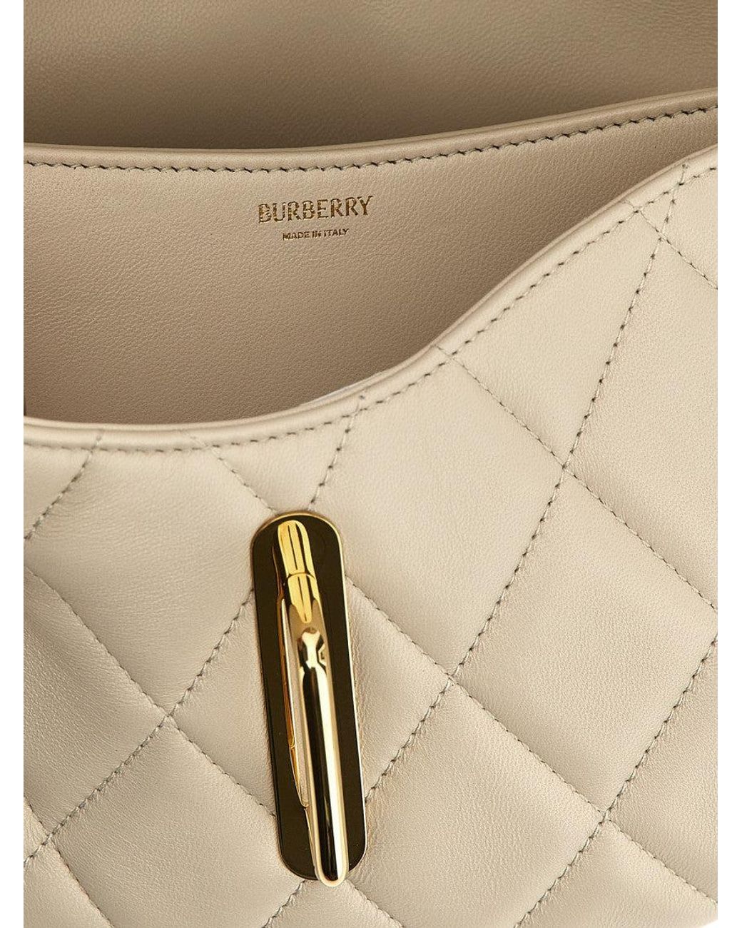 Burberry Natural Rocking Horse Shoulder Bag