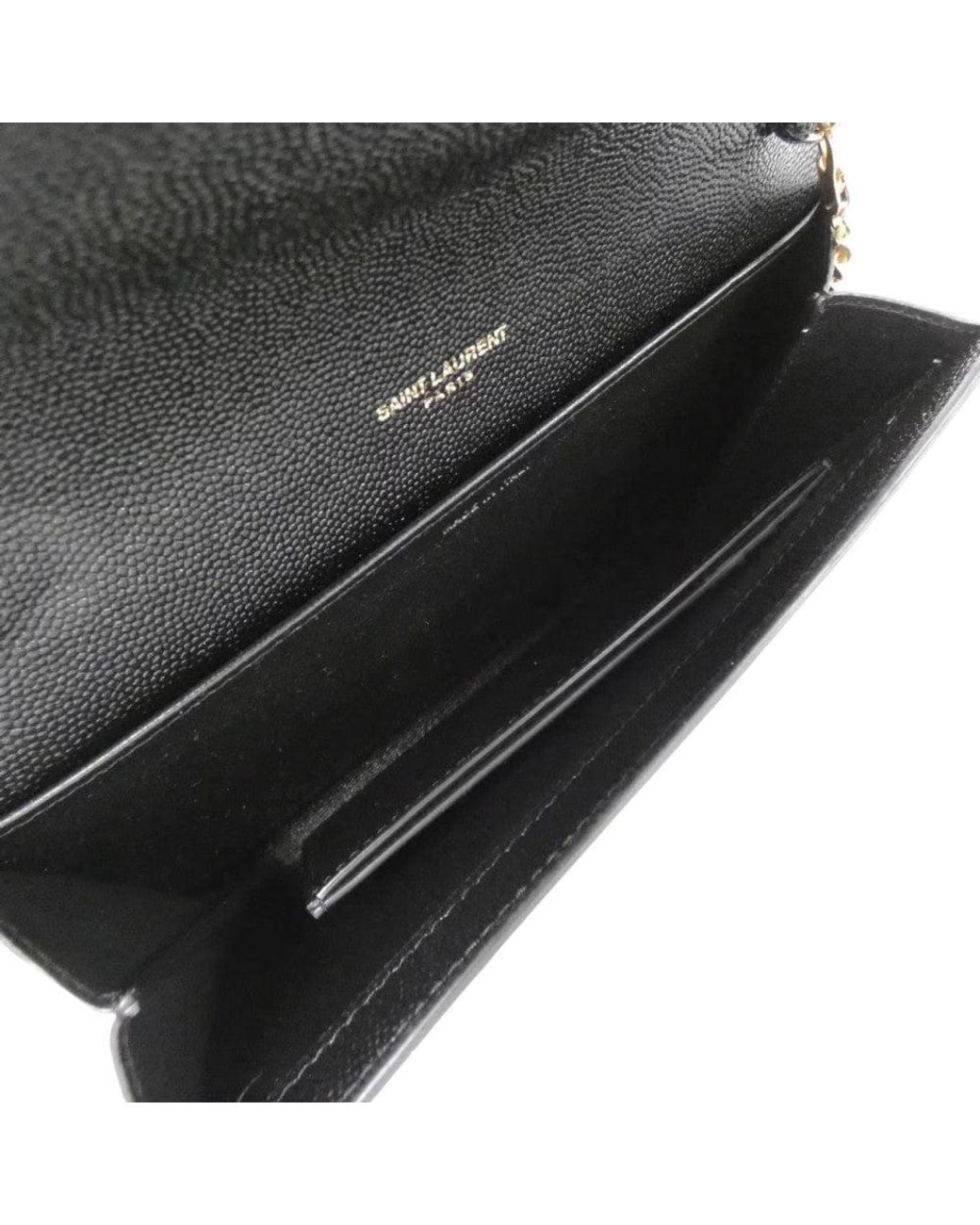 Saint Laurent Black Uptown Clutch
