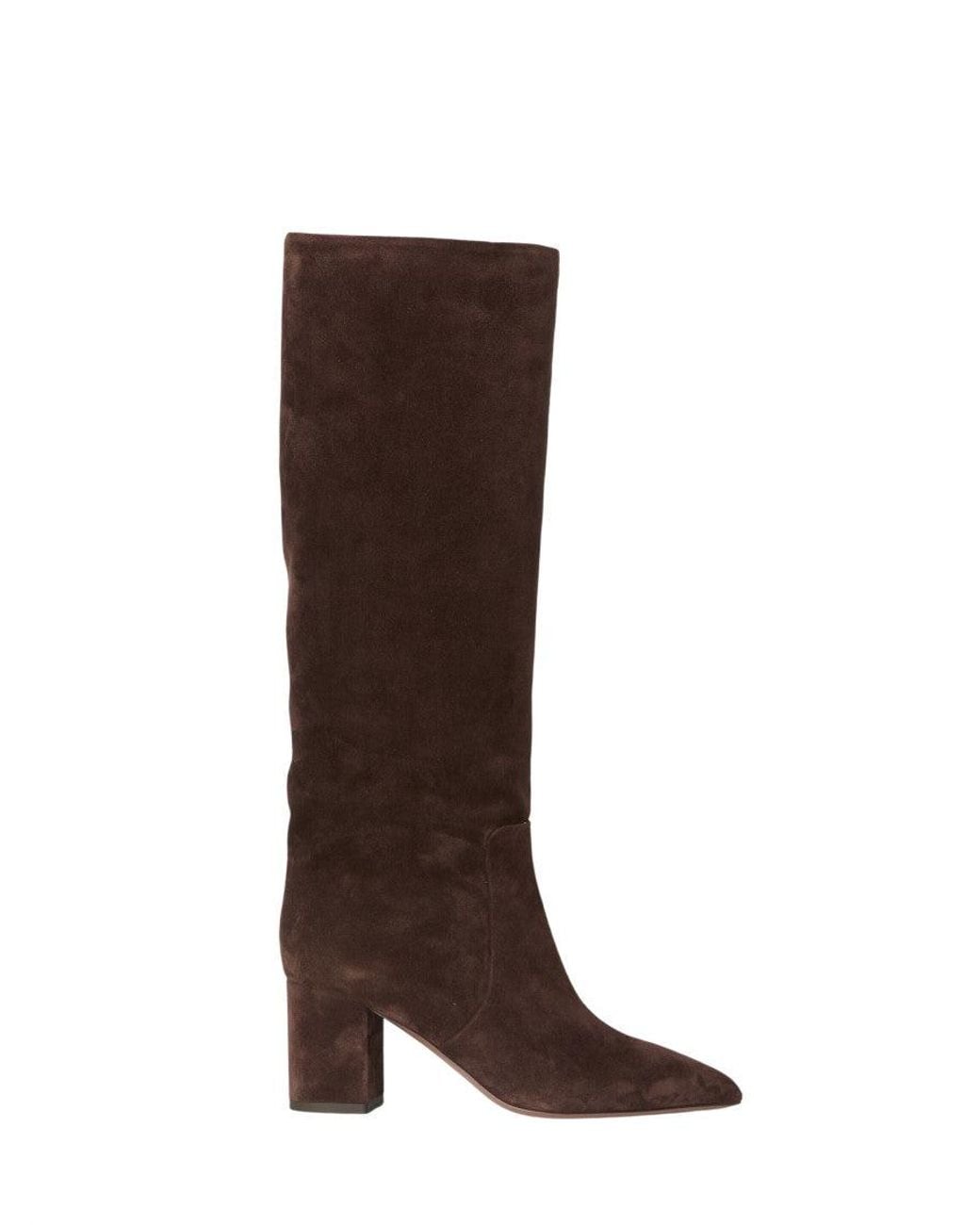 Paris Texas Brown Suede Boots